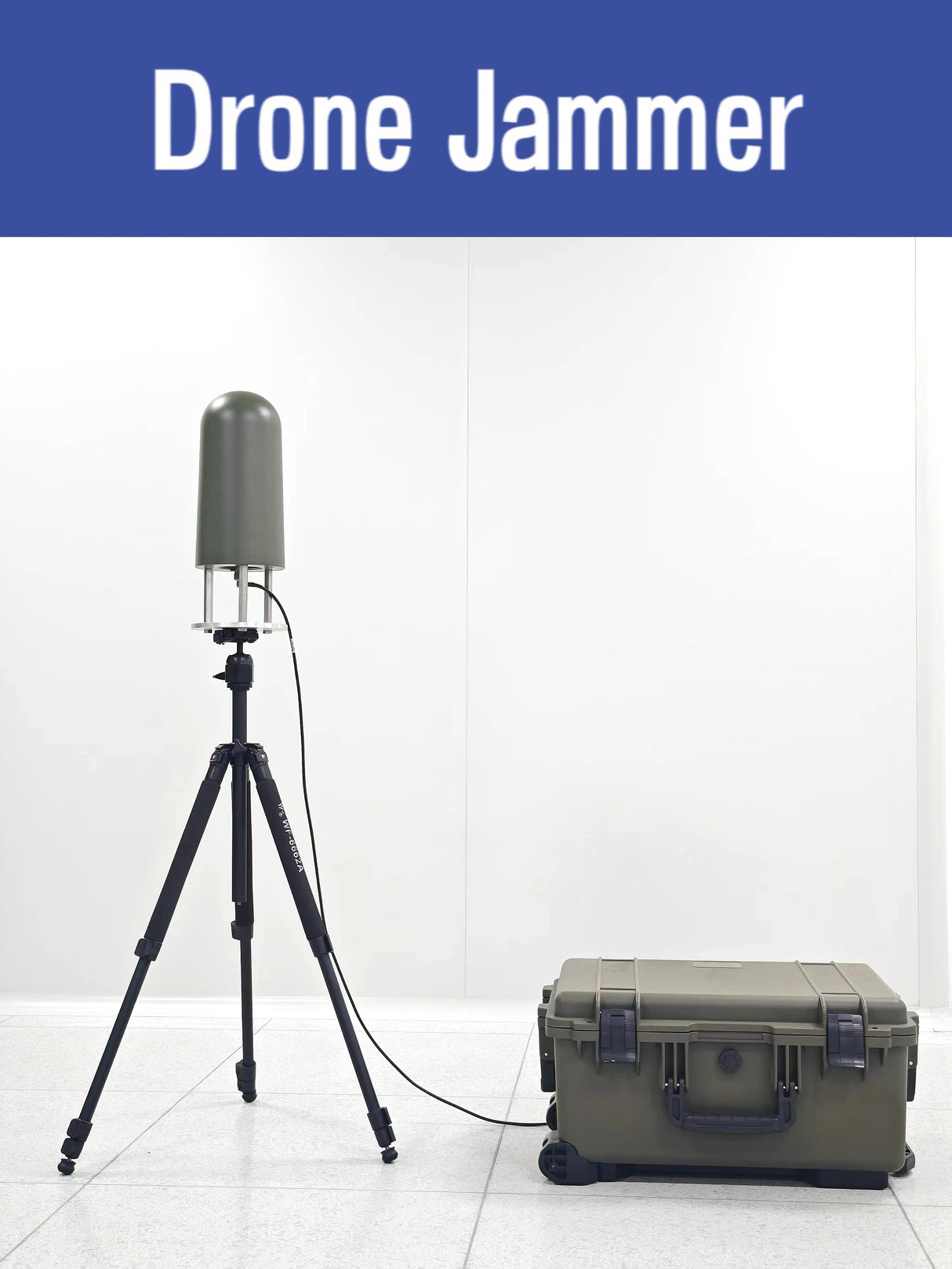 KEDA-MM Full-band detection equipment 30MHz-6GHz Drone Jammer