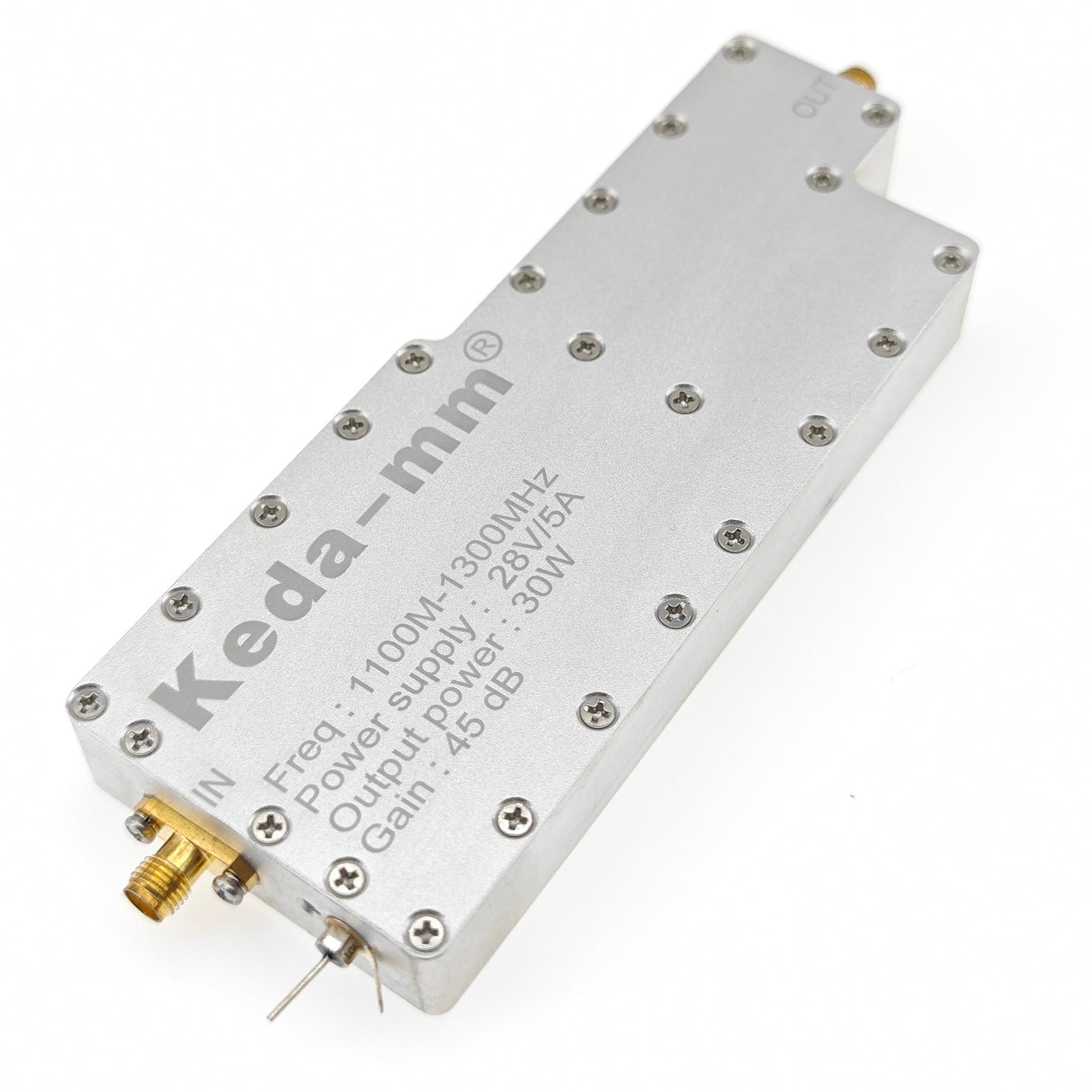 KEDA-MM DRD-1.2G-30W-A 1.2GHz 45dB Drone Resistance Device Power Amplifiers Module Anti Drone Module