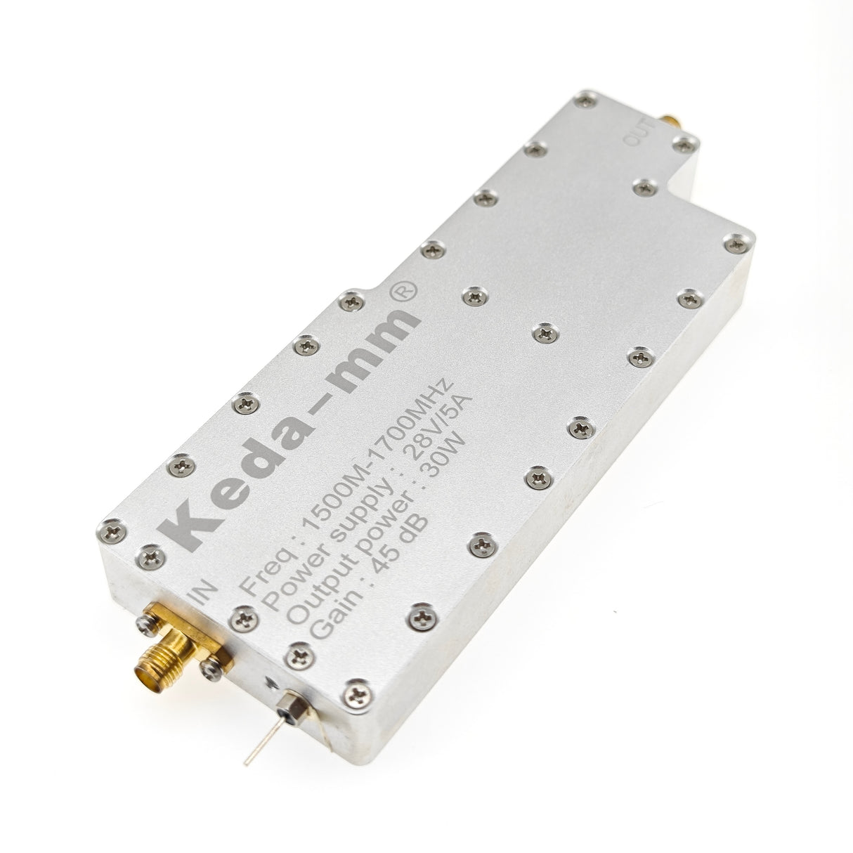 KEDA-MM DRD-1.6G-30W-A 1.6GHz 45dB Drone Resistance Device power amplifiers module Anti Drone Module