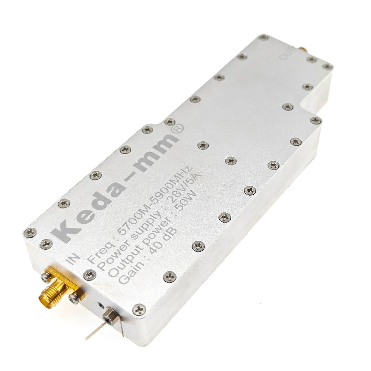 KEDA-MM DRD-5.8G-50W-A 5.8GHz 40dB Drone Resistance Device power amplifiers module