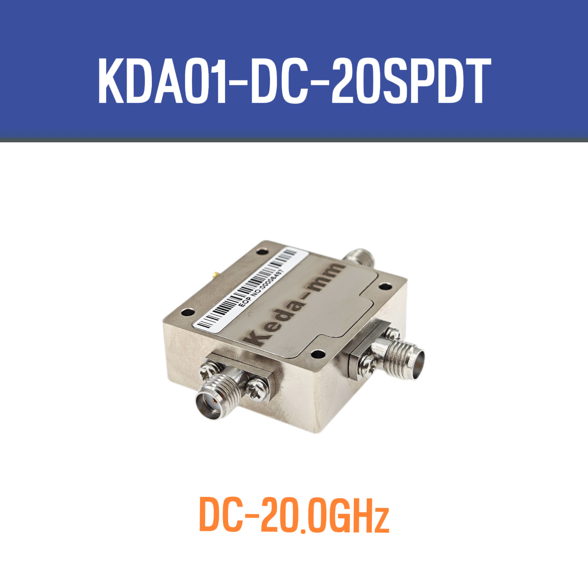KEDA-MM KDA01-DC-20SPDT single-pole, double-throw (SPDT) switch chip RF switch