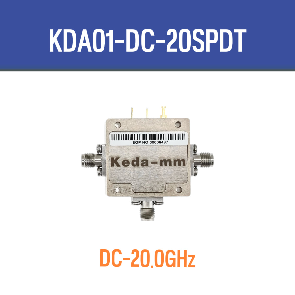 KEDA-MM KDA01-DC-20SPDT single-pole, double-throw (SPDT) switch chip RF switch