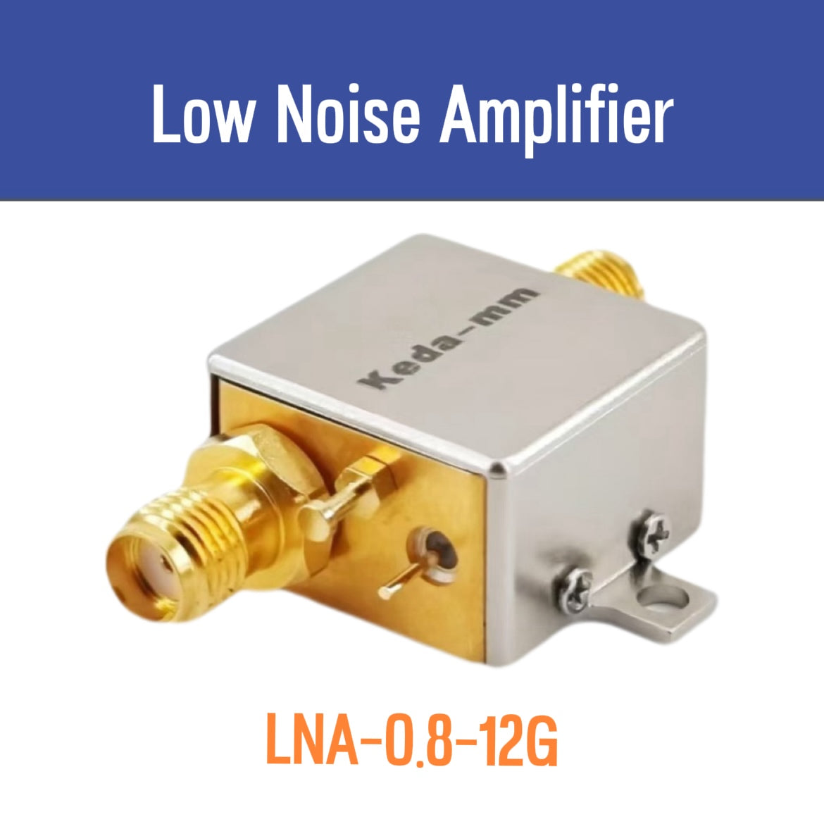 Усилитель Малошумящий усилитель LNA-0.8-12G sma female разъем