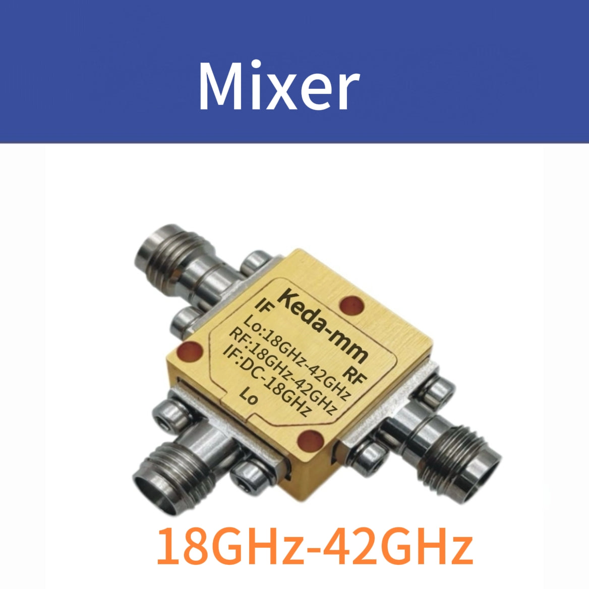 KEDA-MM Passive Double Balanced Mixer High frequency Mixer 18-42G