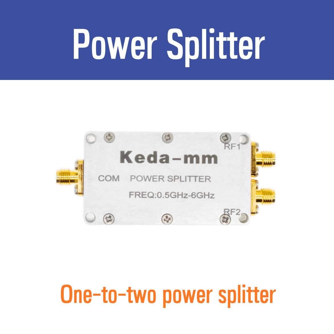P25 KEDA-MM Power Splitter 0.5G-6GHz Power divider combiner