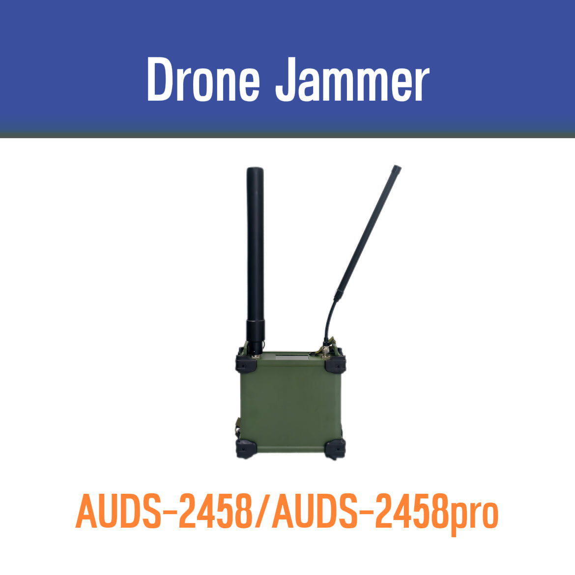 KEDA-MM Drone Jammer Civilian UAV Active Defense System uav drone AUDS-2458pro