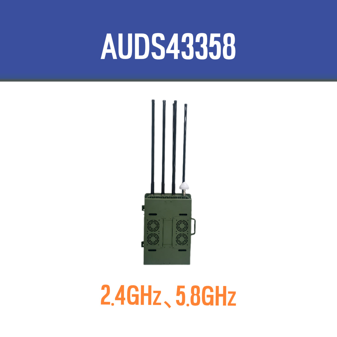 KEDA-MM Drone Countermeasures Equipment AUDS43358 Multi-frequency countermeasures