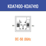 Integrated Circuit Die Chips KDA7400-KDA7410