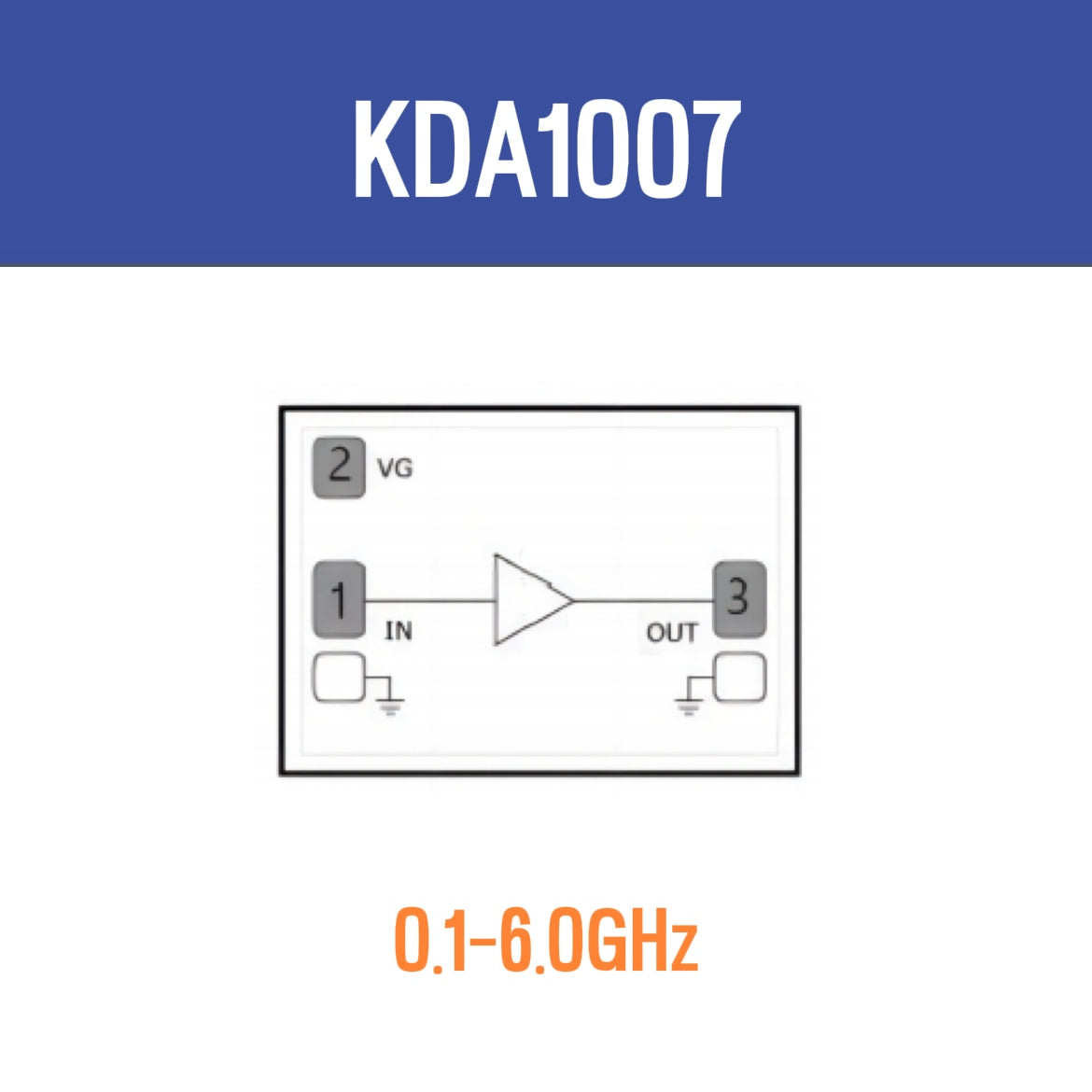 KDA1007 0.1-6.0GHz